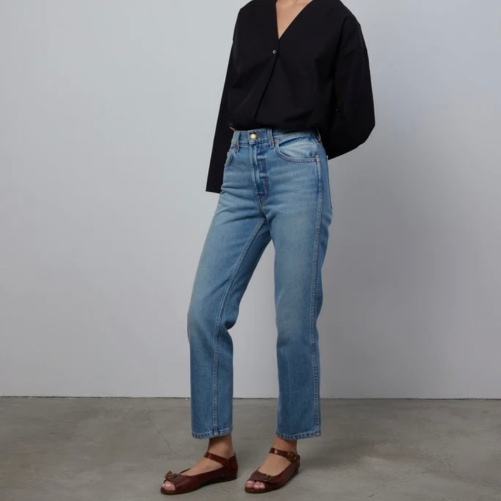 B Sides Louis High Slim in Tate Wash 26 NWT